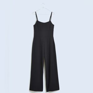 Madewell Lightweight Ponte Straight-Leg Jumpsuit
